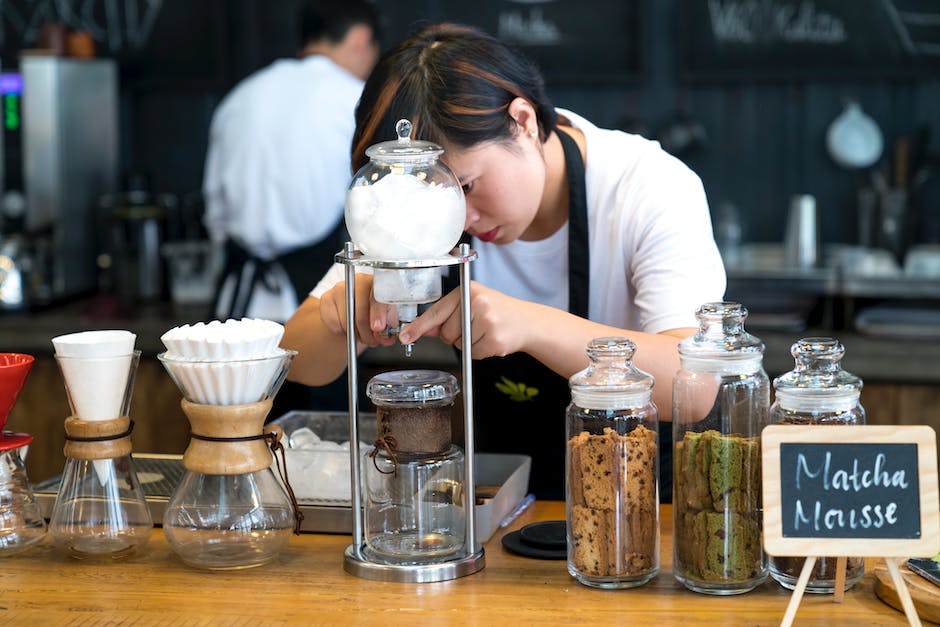 Electric coffee machines in coffee shops