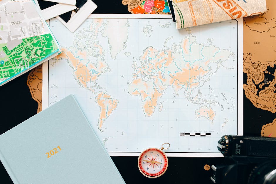 what travels around the world in one spot